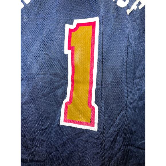 Vintage Mahmoud Abdul Rauf Jersey Demver Nuggets Champion NBA 36 Small - Picture 10 of 12